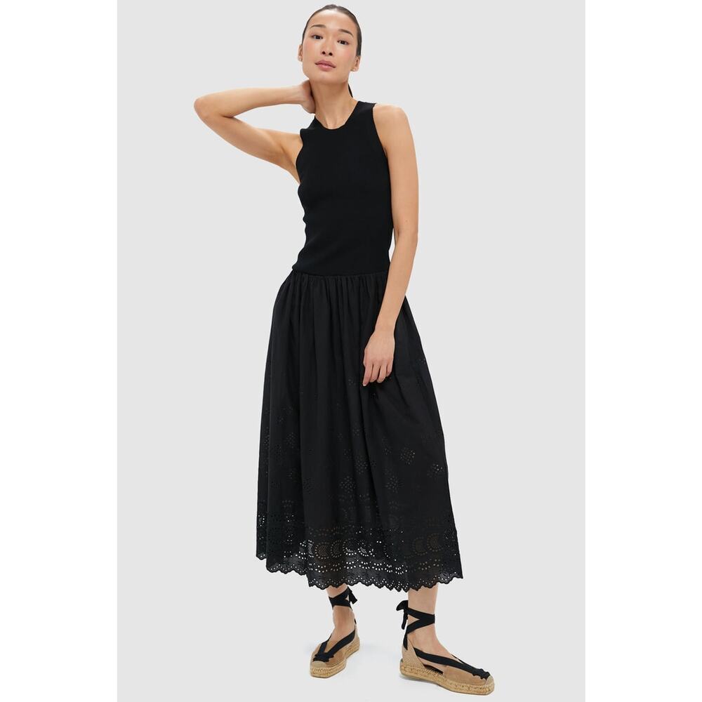 Vanessa Bruno Noir Ennaya Maxi Dress Size 3 Nwt Retail $485 Tuckernuck